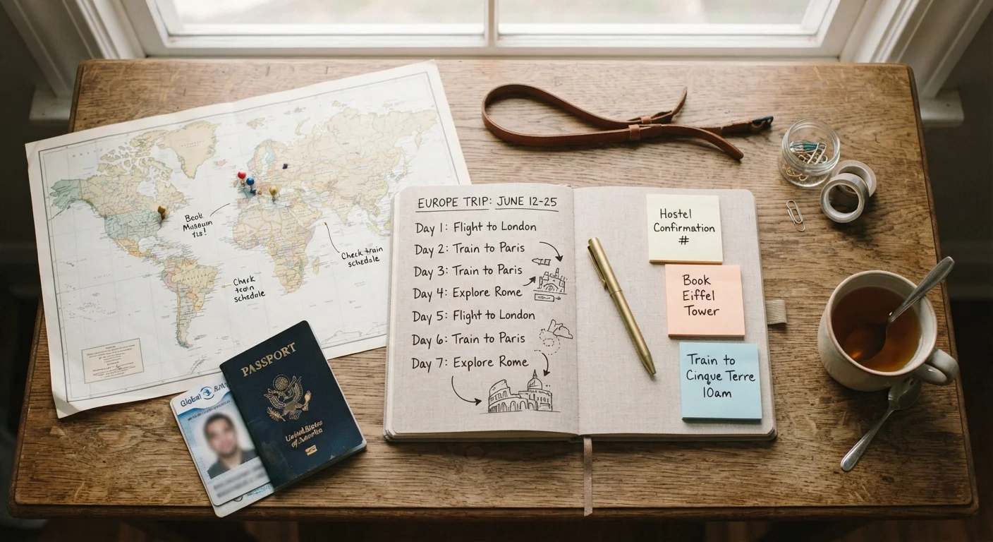 The Anatomy of a Well-Structured International Itinerary