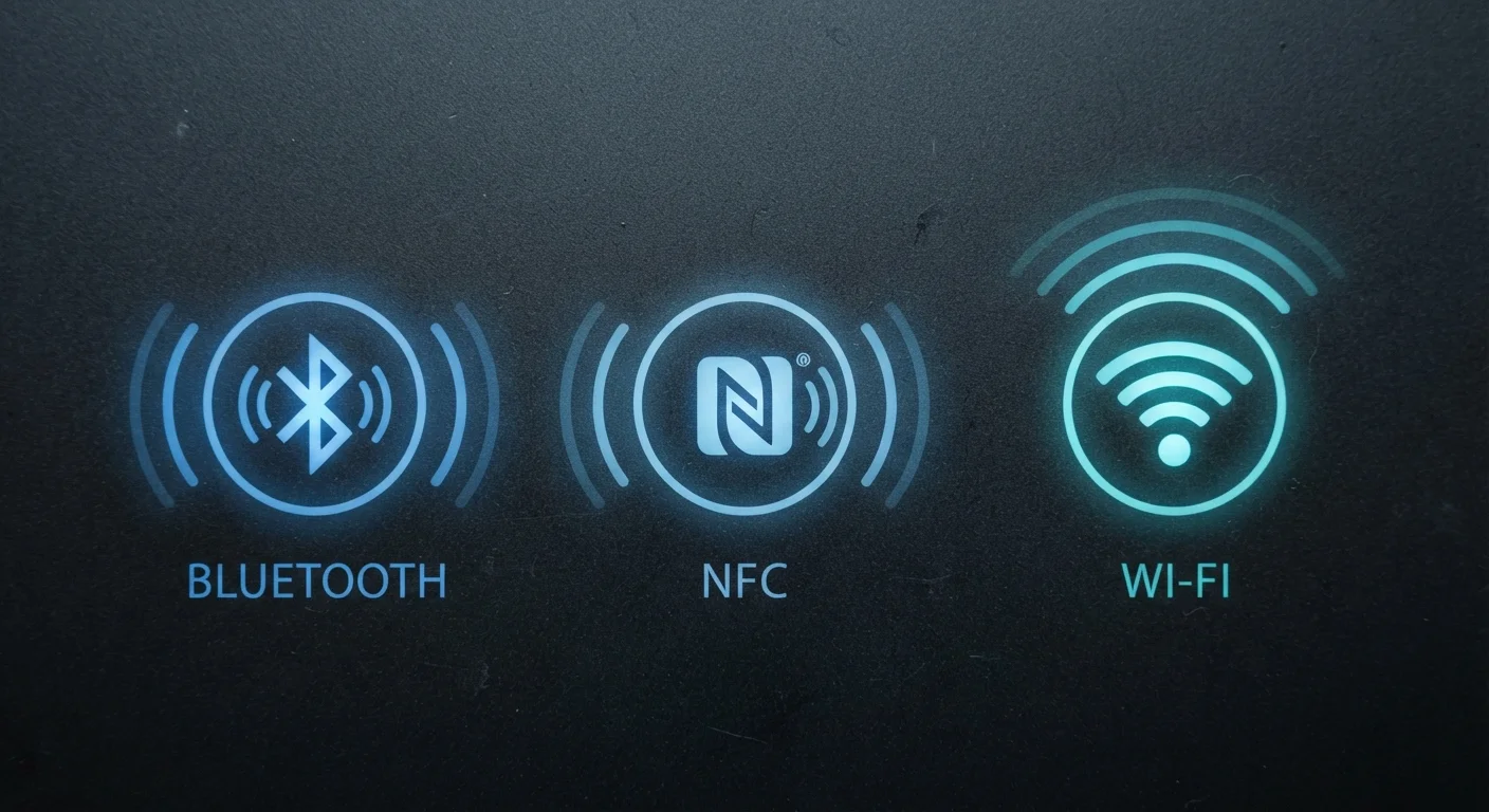 Bluetooth, NFC, and Wi-Fi: Three Short-Range Radios, Three Different Jobs