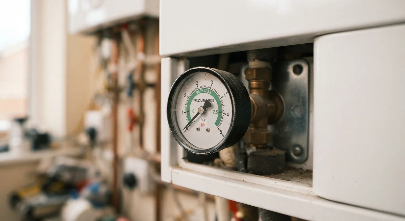 What the Numbers on Your Boiler Pressure Gauge Are Telling You