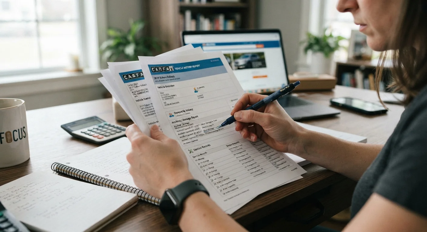 Red Flags to Watch for When Reviewing a Car History Report