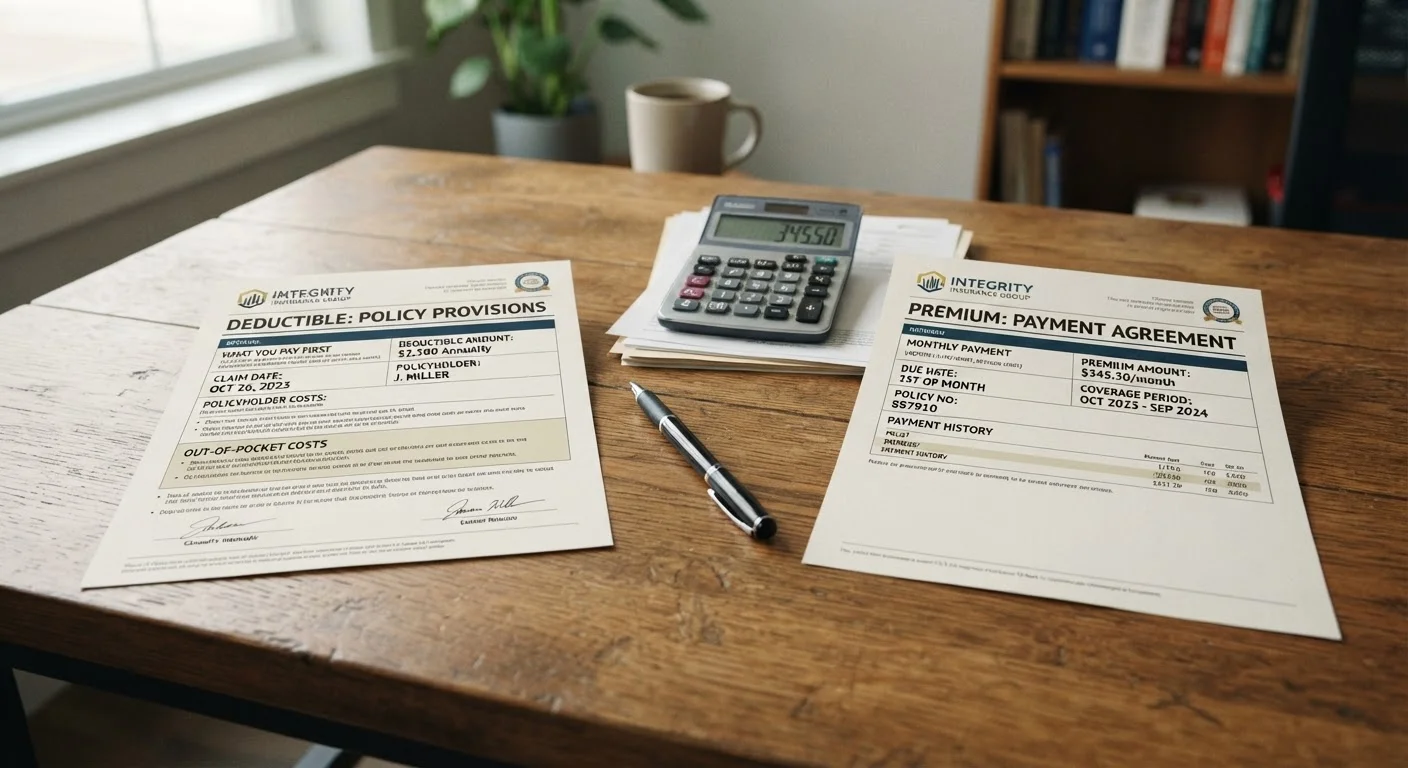Deductible vs. Premium: The Trade-Off Most People Misunderstand