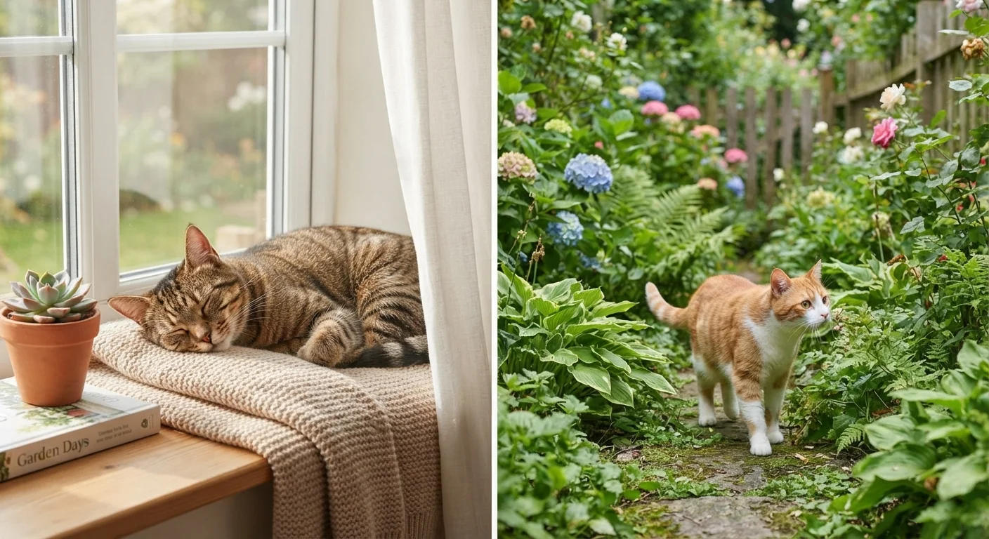 Indoor Cat vs. Outdoor Cat: Weighing the Health Trade-offs
