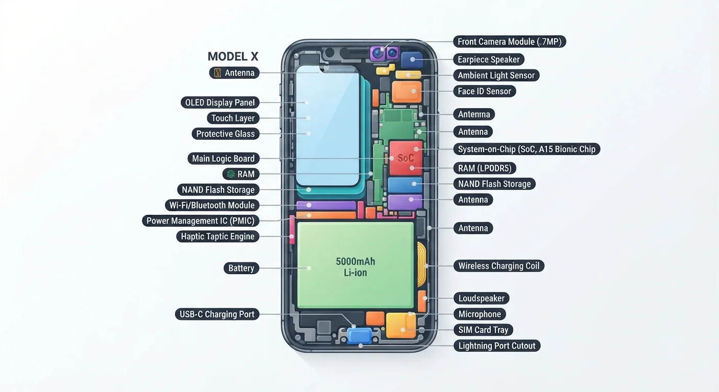 Inside Your Smartphone: What Each Component Actually Does