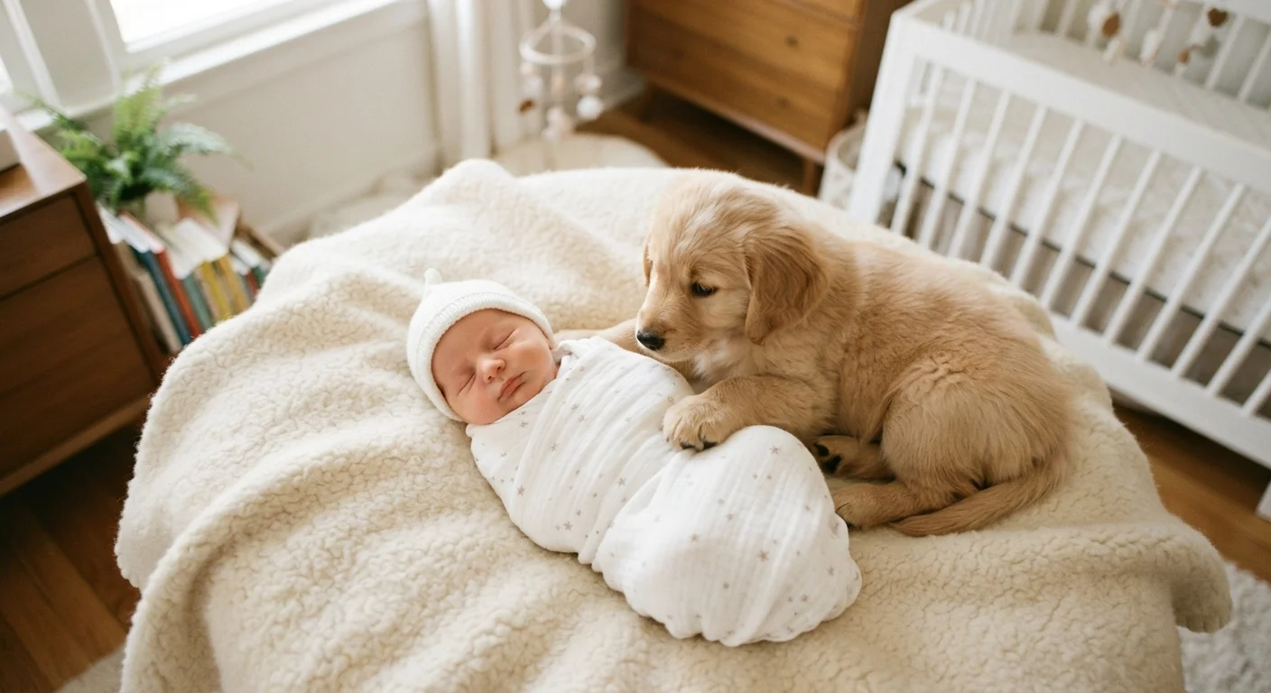 Raising a Puppy and a Baby at the Same Time