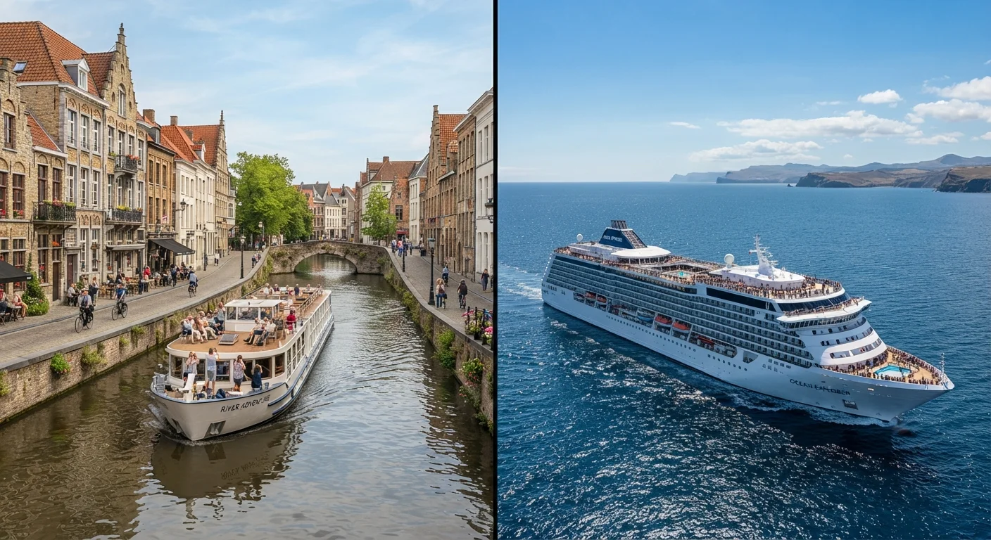 River Cruises vs. Ocean Cruises: Choosing the Right Experience