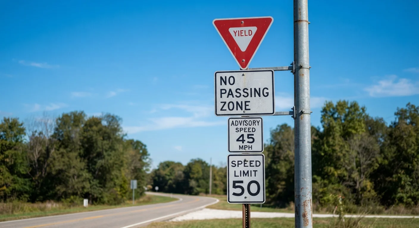Road Signs Drivers Misread Most Often