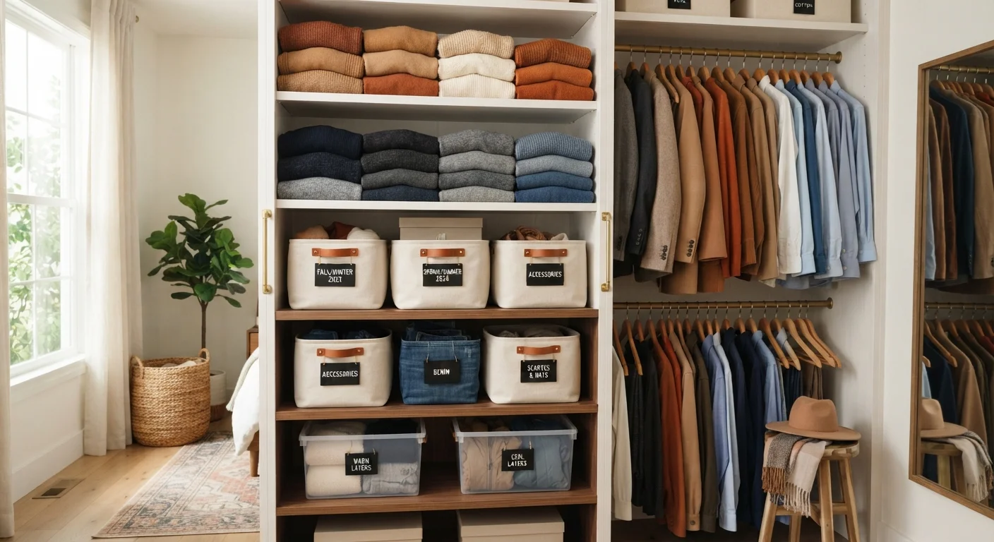 Seasonal Clothing Rotation: Keeping Your Wardrobe Manageable Year Round
