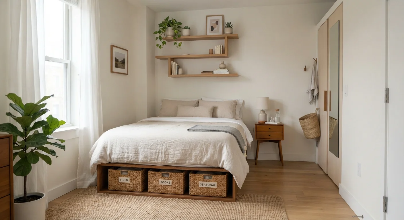 Small Bedroom, Big Calm: Storage and Layout Habits That Actually Work