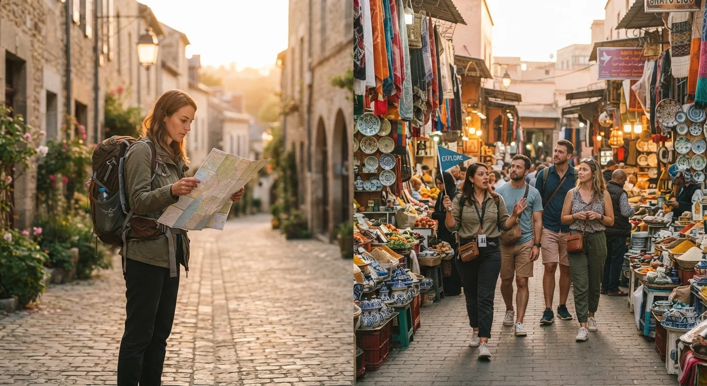 Solo International Travel vs. Group Tours: What Changes Beyond the Price Tag