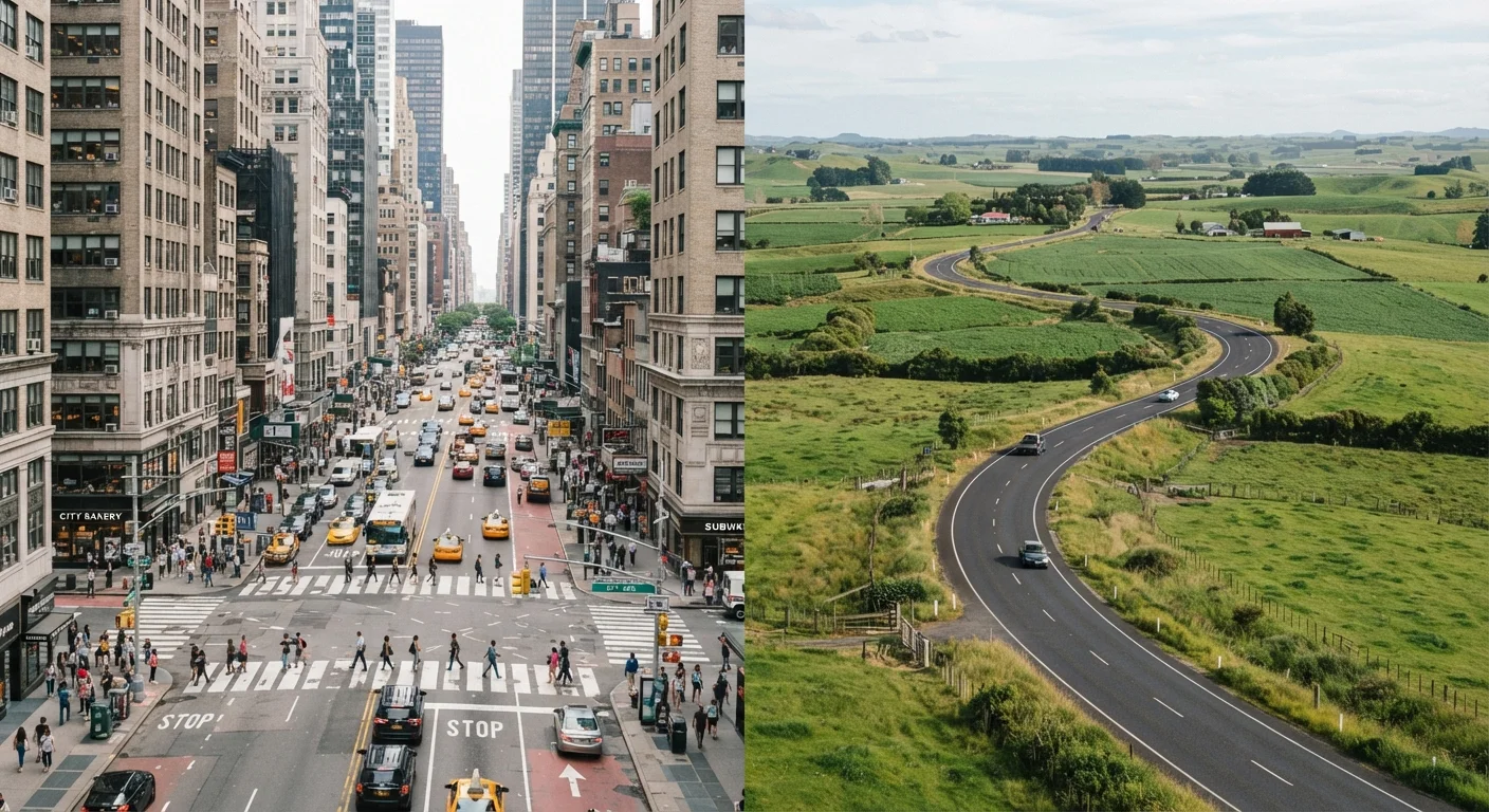 Urban vs. Rural Roads: How Driving Demands Change Between Them