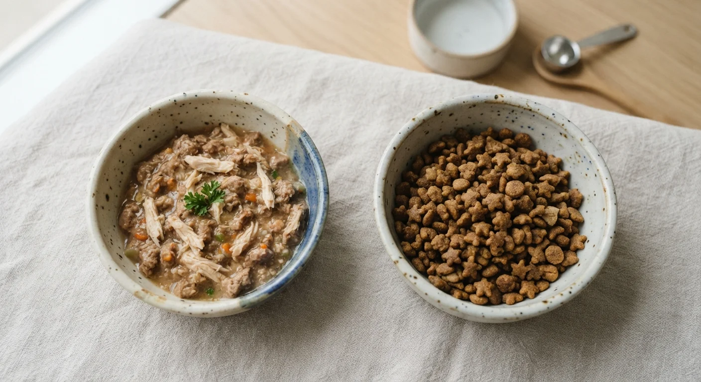 Wet Food vs Dry Food: What the Difference Means for Your Pet